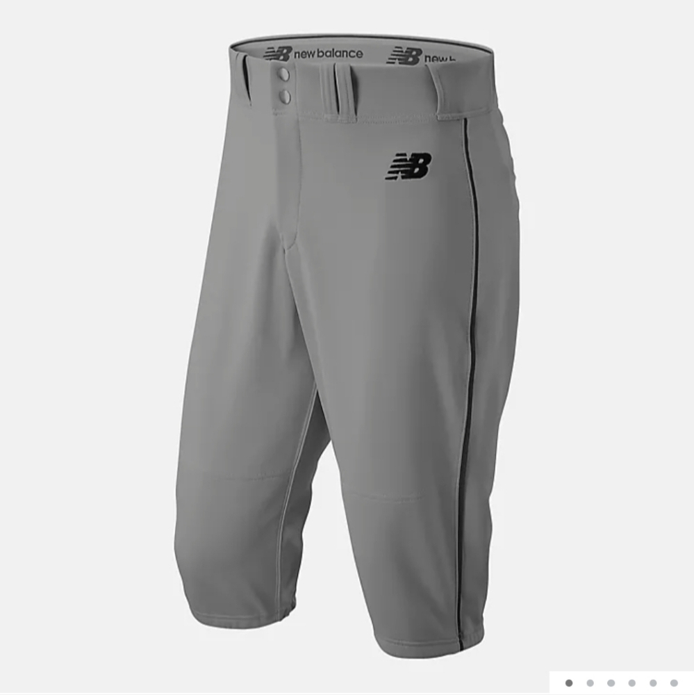 Adversary 2 Baseball Piped Knicker Athletic new with tags net XXL 2xl grey